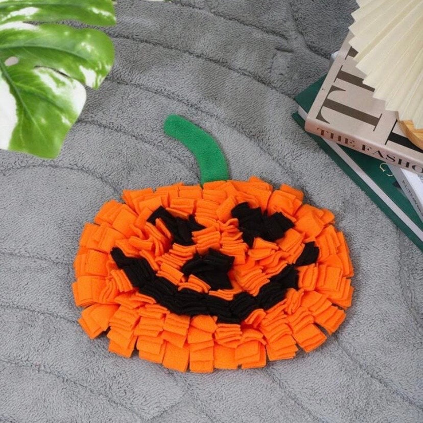 Halloween Pumpkin Snuffle Mat