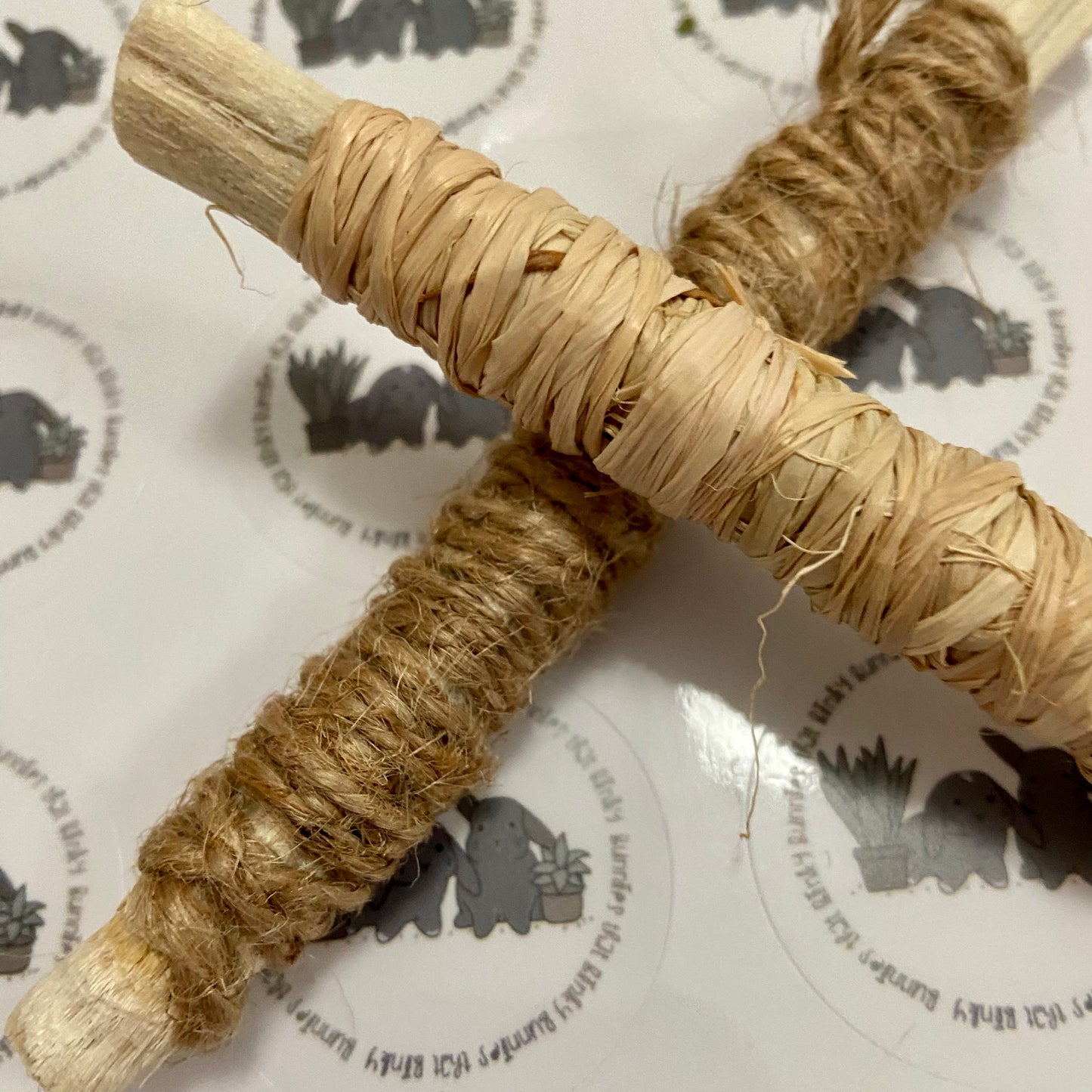 Wrapped Bamboo Sticks