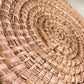 Round Palm Leaf Chewable Mat